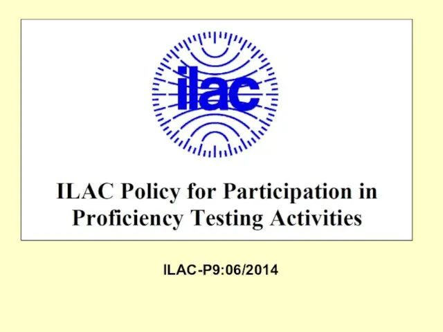 ILAC-P9:06/2014