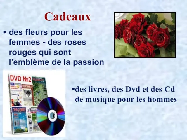 Cadeaux des fleurs pour les femmes - des roses rouges qui sont l’emblème