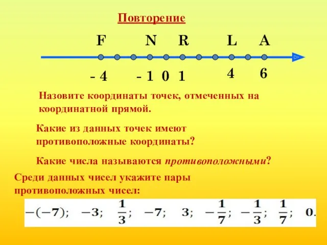 0 1 F N R L A Какие из данных