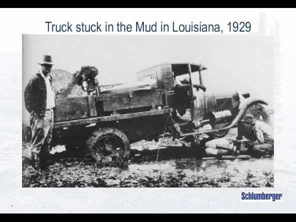 * Truck stuck in the Mud in Louisiana, 1929