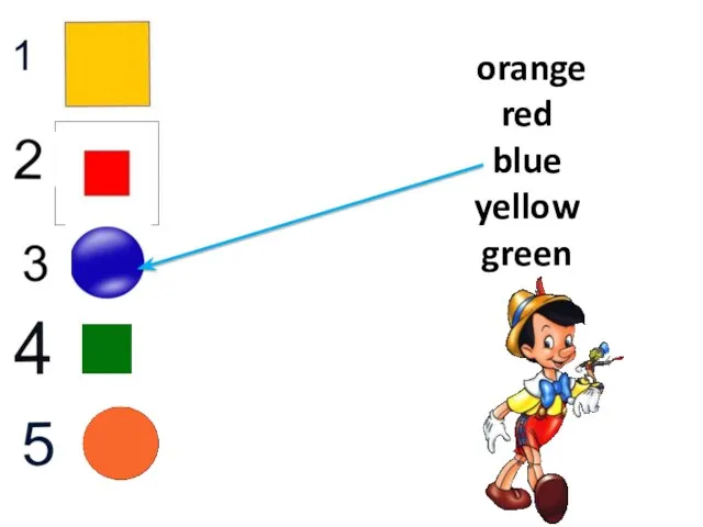 orange red blue yellow green