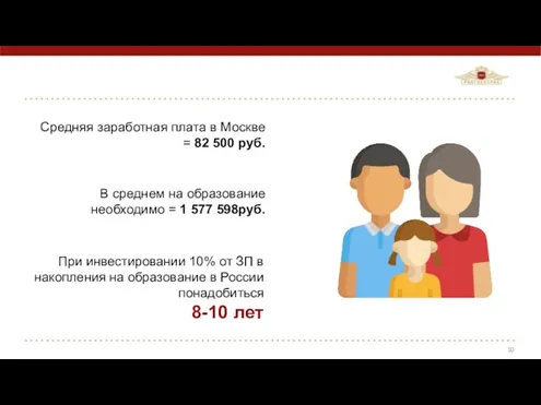 Средняя заработная плата в Москве = 82 500 руб. В