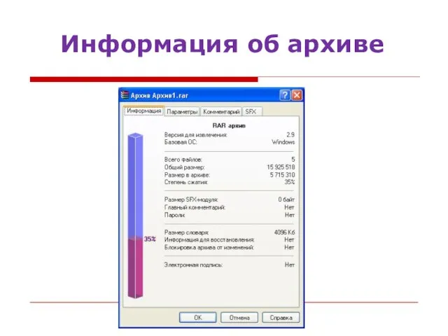 Информация об архиве