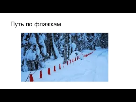 Путь по флажкам