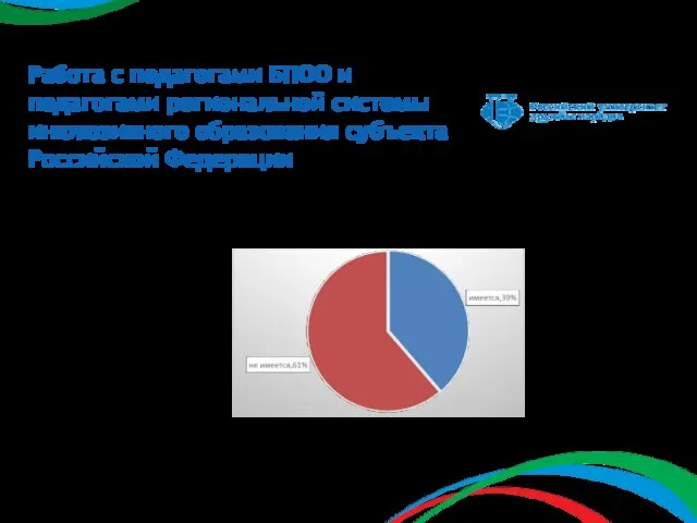 Работа с педагогами БПОО и педагогами региональной системы инклюзивного образования