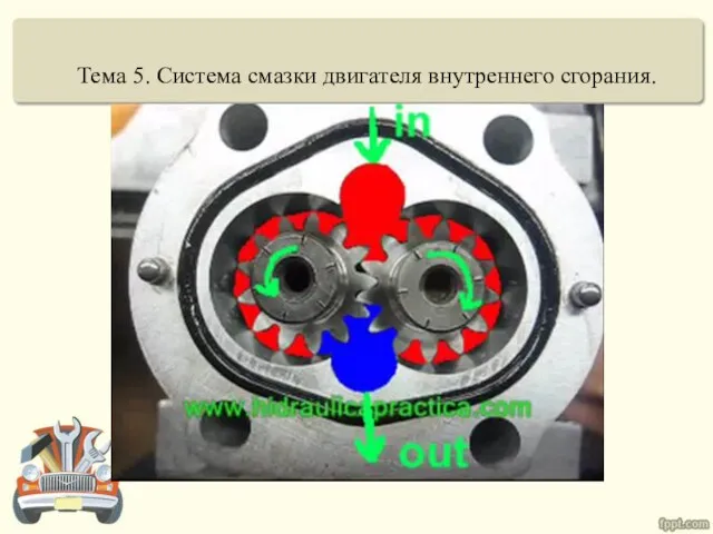Тема 5. Система смазки двигателя внутреннего сгорания.