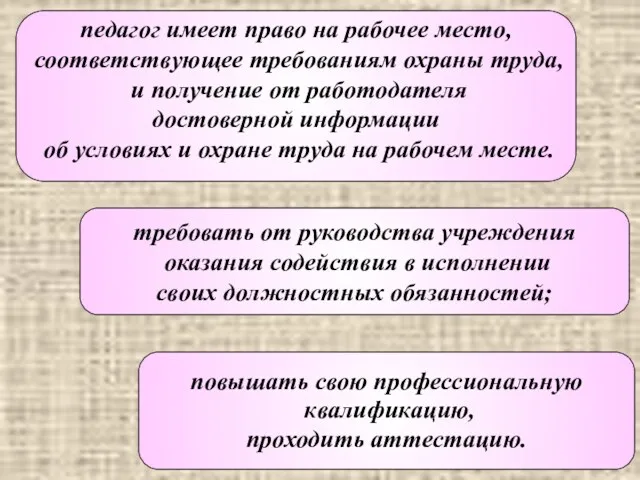 требовать от руководства учреждения оказания содействия в исполнении своих должностных