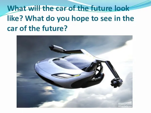 What will the car of the future look like? What