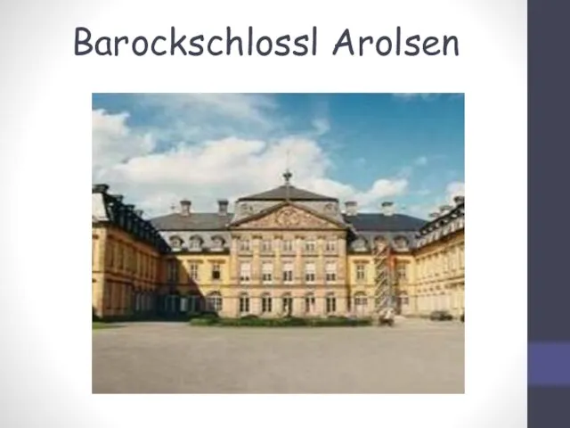 Barockschlossl Arolsen