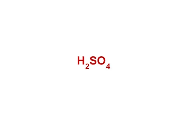 H2SO4