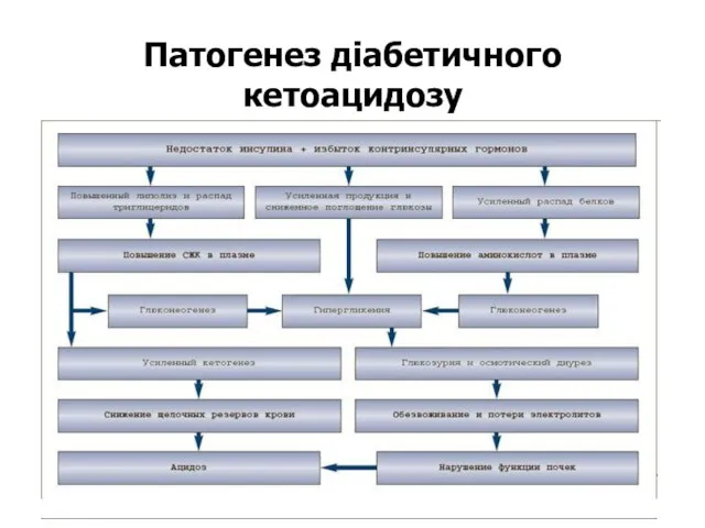 Патогенез діабетичного кетоацидозу