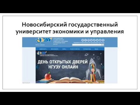 Новосибирский государственный университет экономики и управления