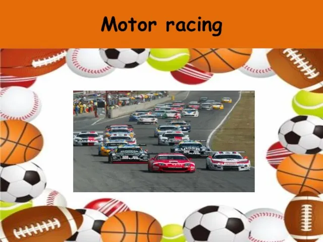 Motor racing