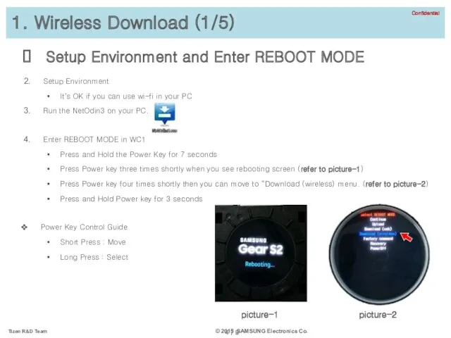 1. Wireless Download (1/5) Setup Environment and Enter REBOOT MODE