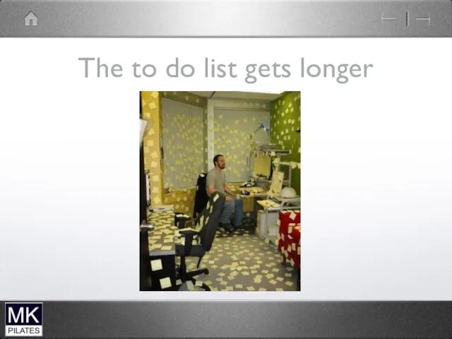 The to do list gets longer