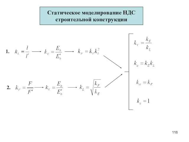 Статическое моделирование НДС строительной конструкции 1. 2.