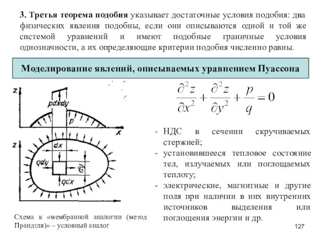 3. Третья теорема подобия указывает достаточные условия подобия: два физических