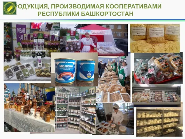 ПРОДУКЦИЯ, ПРОИЗВОДИМАЯ КООПЕРАТИВАМИ РЕСПУБЛИКИ БАШКОРТОСТАН