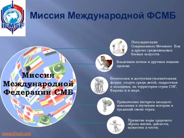 www.ifmsf.com Миссия Международной ФСМБ