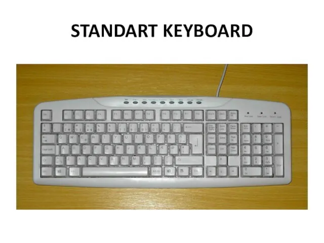 STANDART KEYBOARD