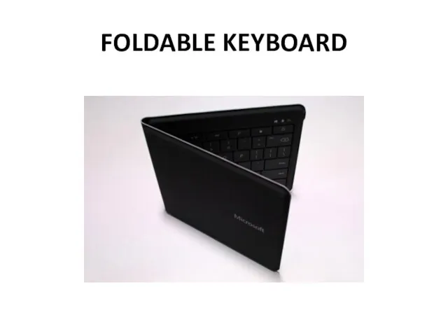 FOLDABLE KEYBOARD