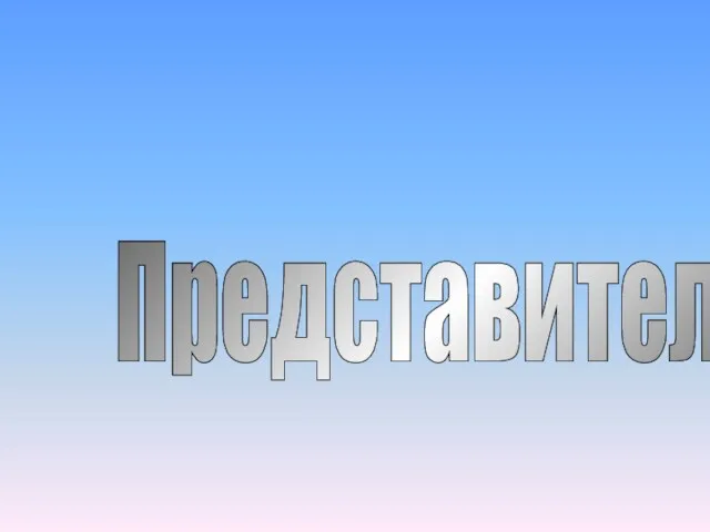 Представители