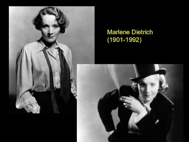 Marlene Dietrich (1901-1992)