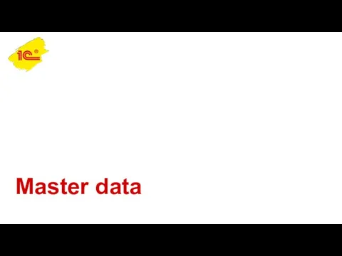 Master data