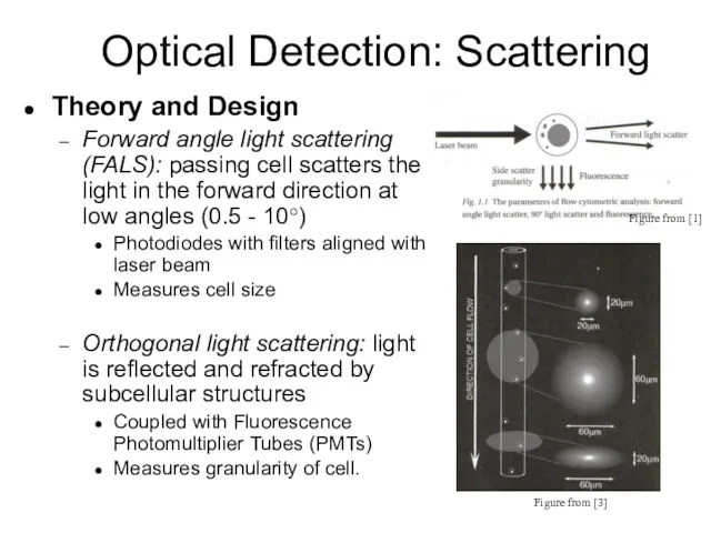 Optical Detection: Scattering Figure from [3] Figure from [1] Theory