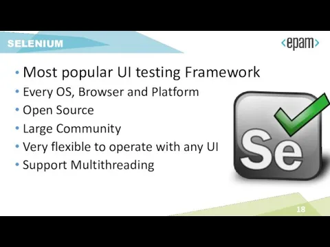 Most popular UI testing Framework Every OS, Browser and Platform