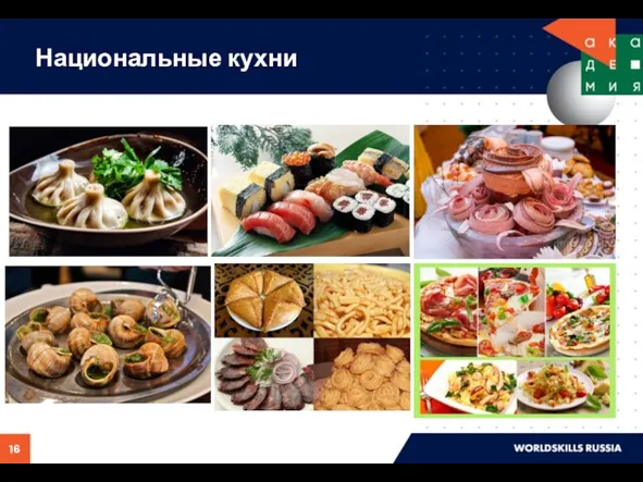 Национальные кухни