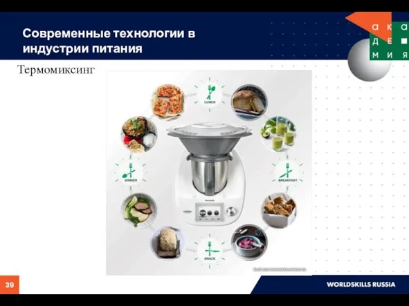 Термомиксинг Современные технологии в индустрии питания