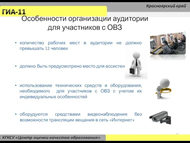 количество рабочих мест в аудитории не должно превышать 12 человек