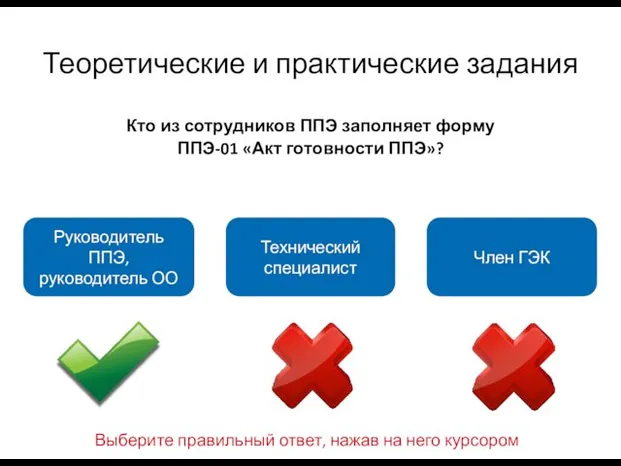 Теоретические и практические задания Кто из сотрудников ППЭ заполняет форму