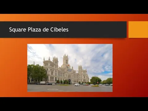 Square Plaza de Cibeles