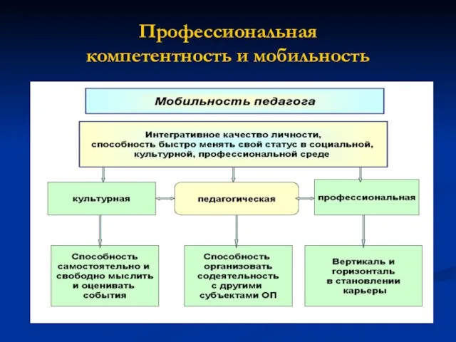 Профессиональная компетентность и мобильность