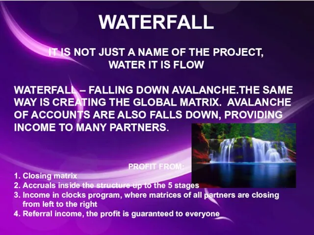 05-Aug-23 WATERFALL IT IS NOT JUST A NAME OF THE