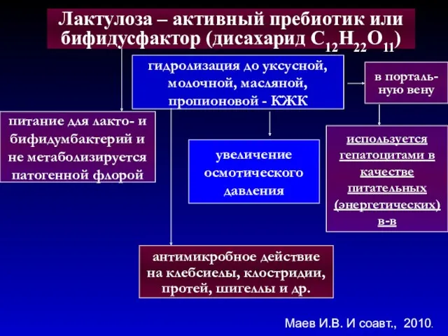 Лактулоза – активный пребиотик или бифидусфактор (дисахарид С12Н22О11) питание для