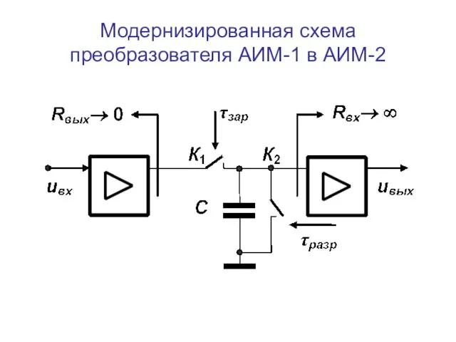 Модернизированная схема преобразователя АИМ-1 в АИМ-2