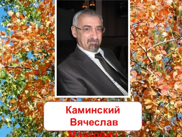 Каминский Вячеслав Маркович