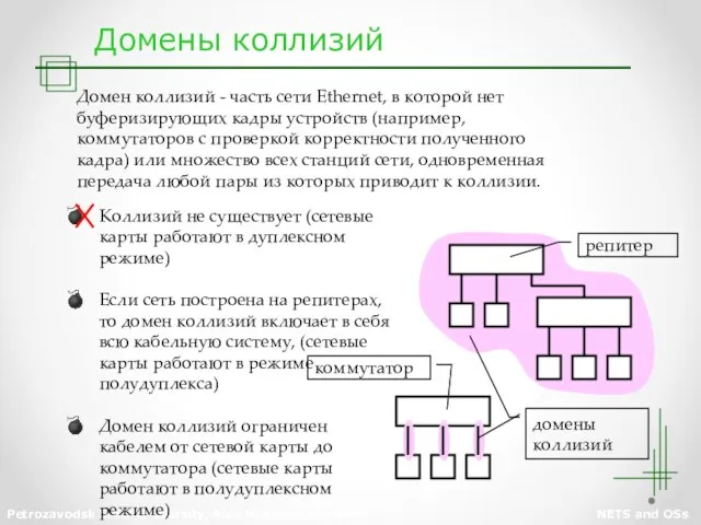 Petrozavodsk State University, Alex Moschevikin, 2004 NETS and OSs Домены