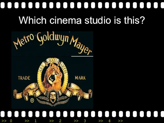 Which cinema studio is this?