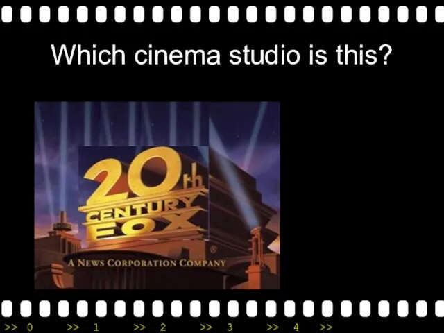 Which cinema studio is this?