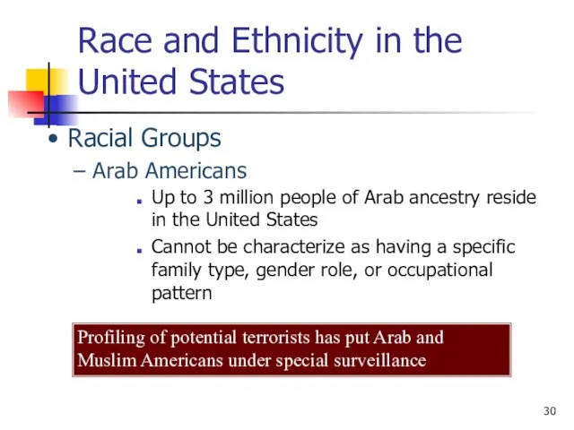 Race and Ethnicity in the United States Up to 3