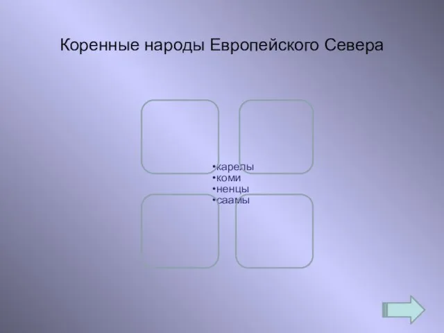 Коренные народы Европейского Севера карелы коми ненцы саамы