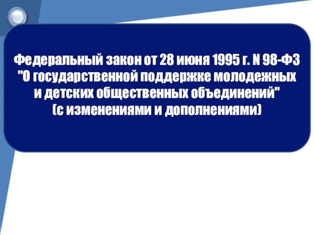 Федеральный закон от 28 июня 1995 г. N 98-ФЗ "О