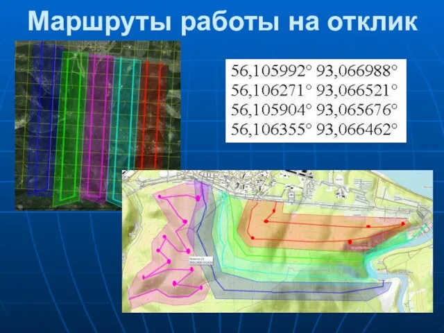 Маршруты работы на отклик