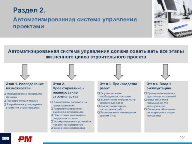 Раздел 2. Автоматизированная система управления проектами Этап 1. Исследование возможностей