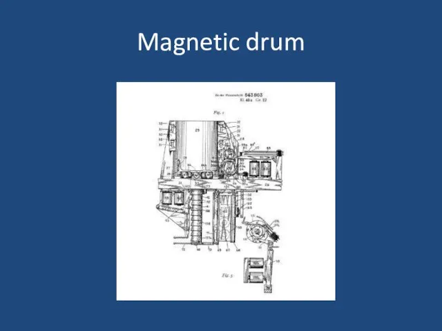 Magnetic drum