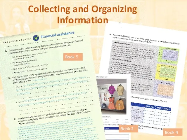 Book 4 Collecting and Organizing Information Book 5 Book 2